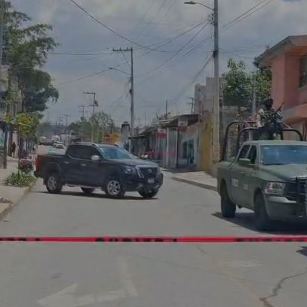 Elementos del Ejército Mexicano llegaron al lugar del homicidio en Santo Tomás Chautla